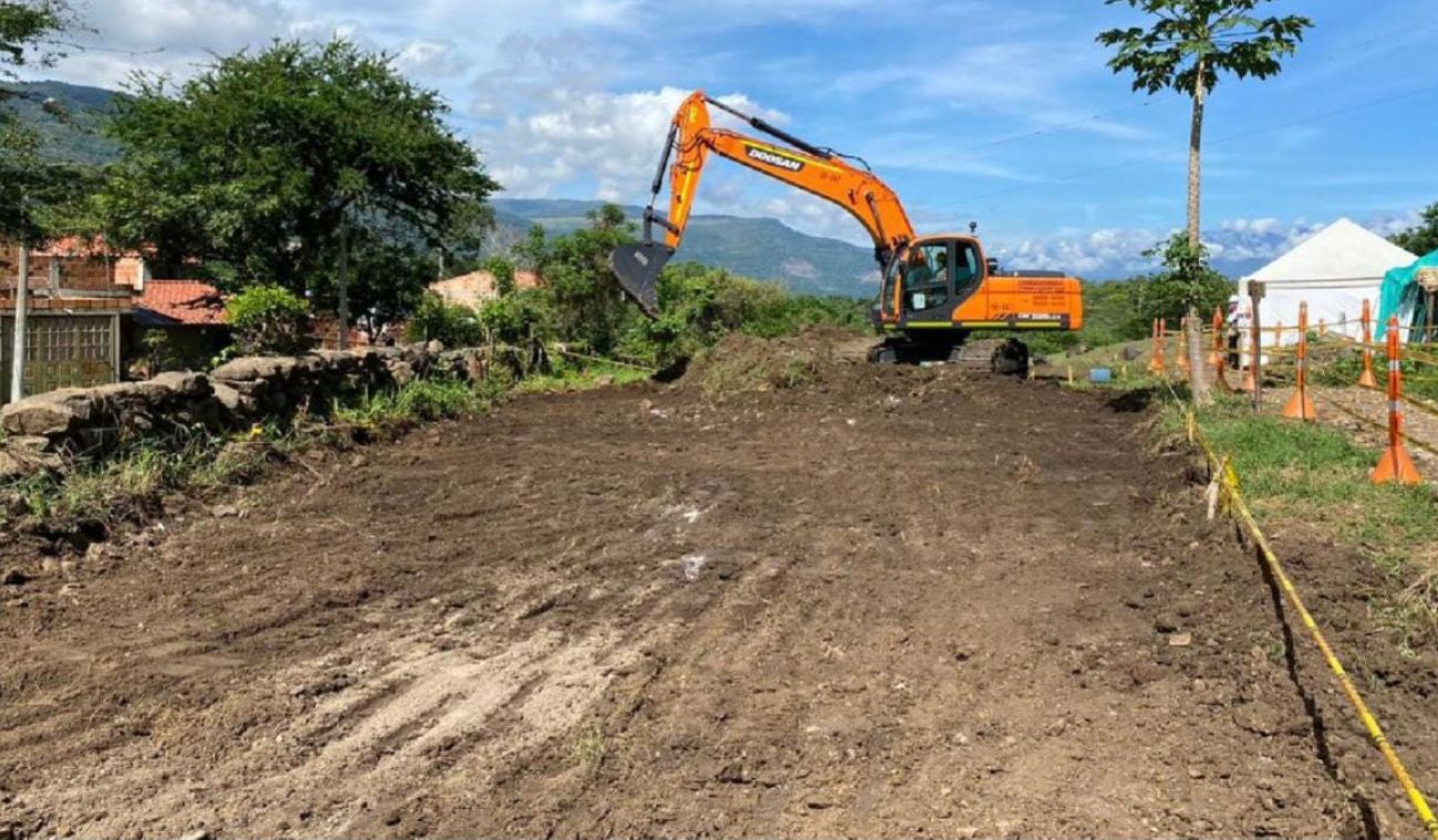 Construcción de la Variante de San Gil