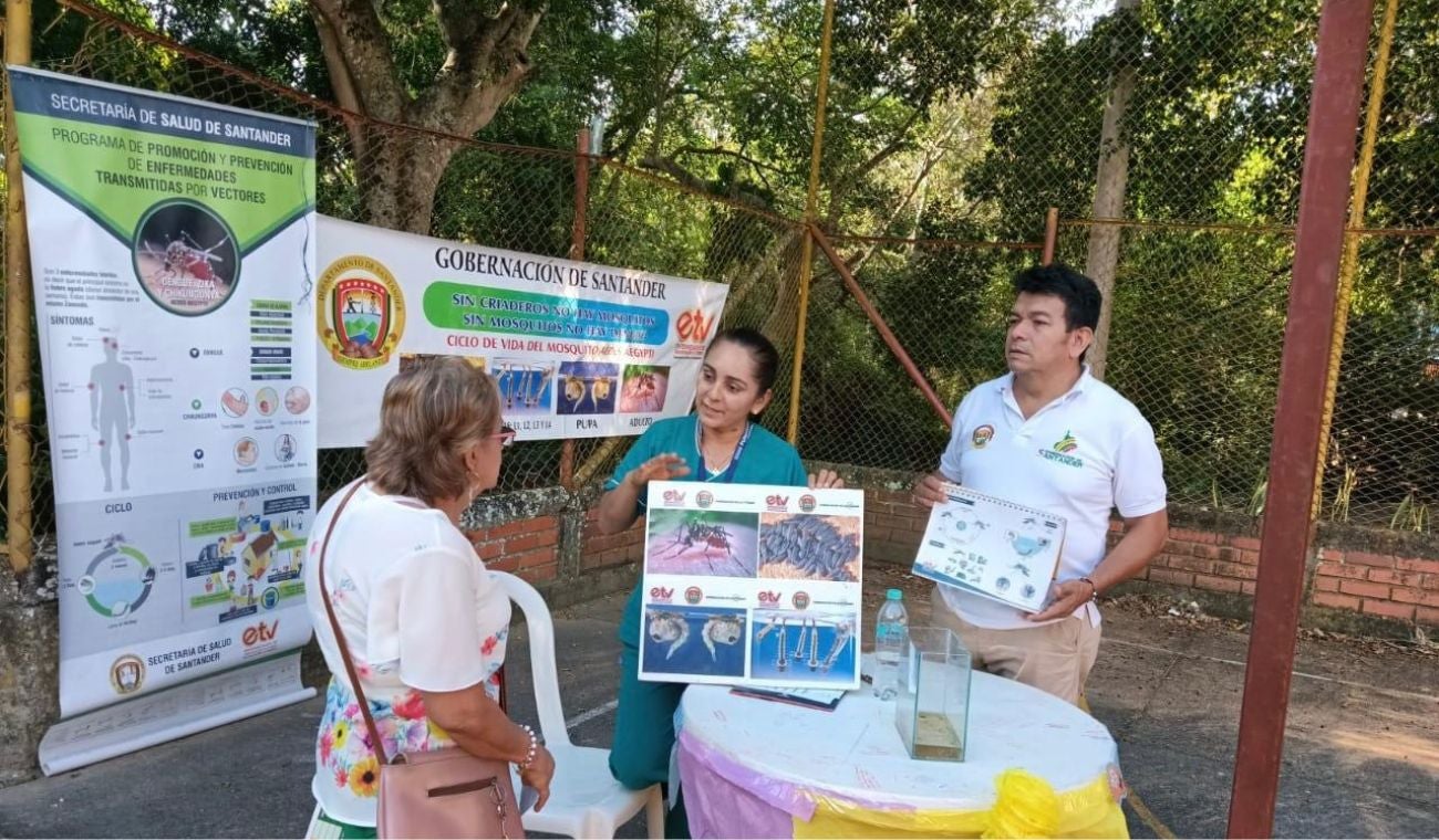 El dengue sigue siendo una de las principales preocupaciones de salud pública en Santander.