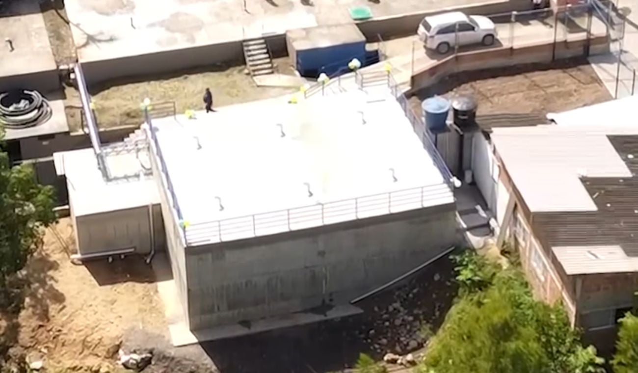 Inauguración de tanque de agua en San Vicente de Chucurí