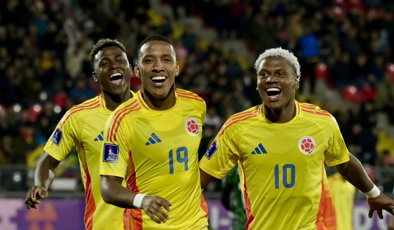 Jugadores de la Selección Colombia Sub-20