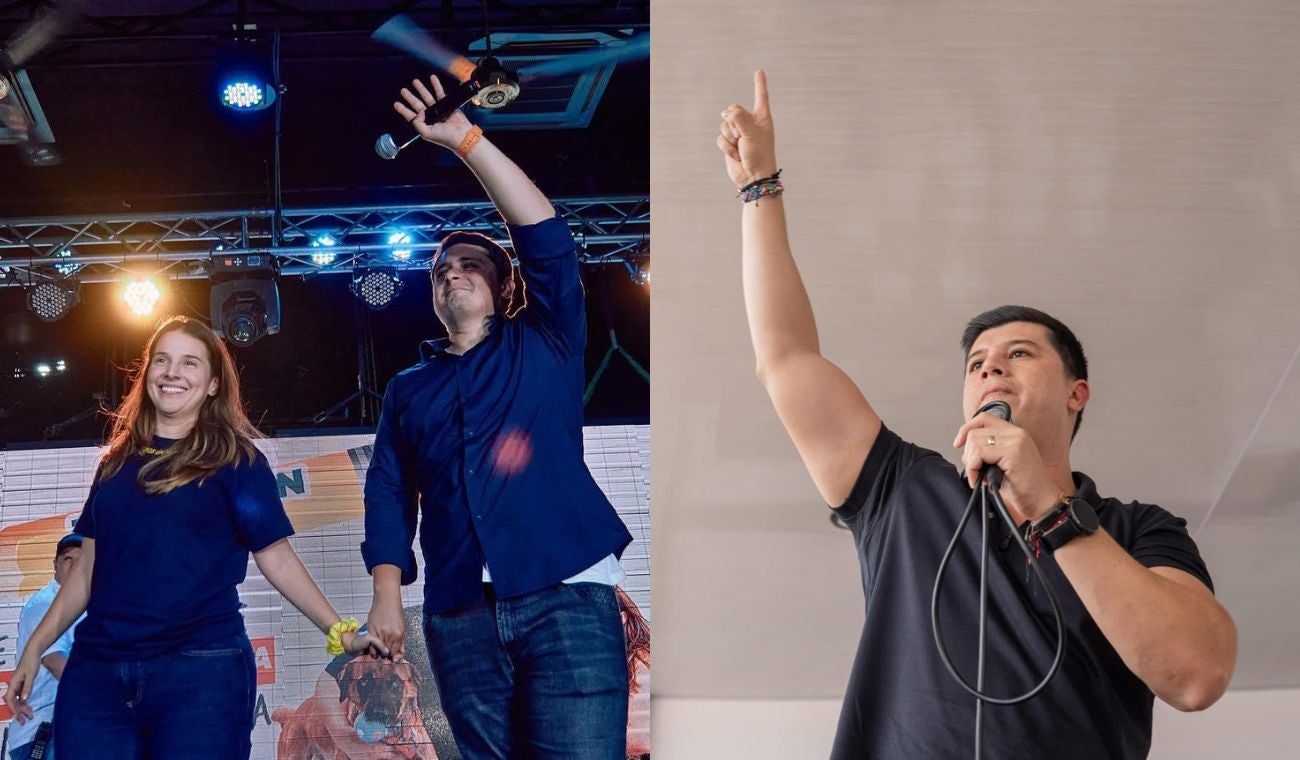 Laura Ahumada, Jonathan Vásquez y Gustavo Moreno