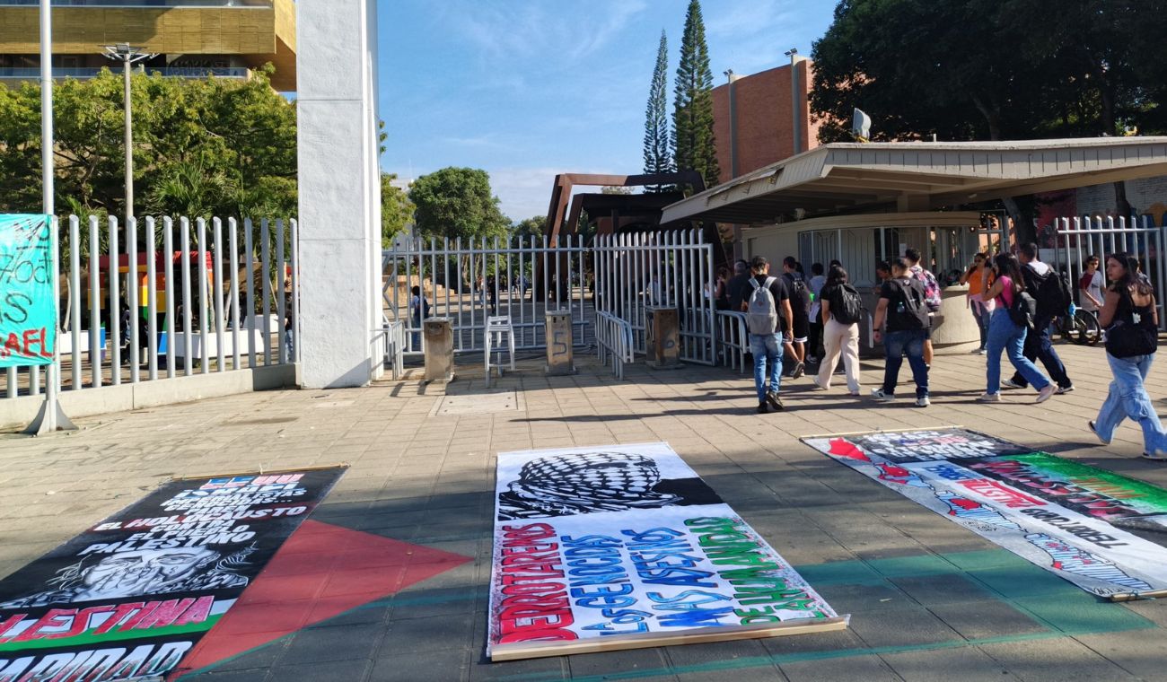 Marcha pro Palestina en Bucaramanga