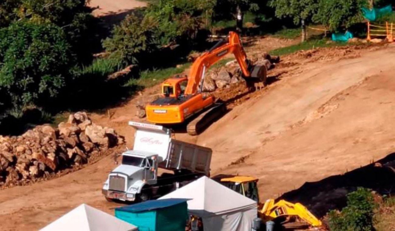 Obras de la Variante de San Gil