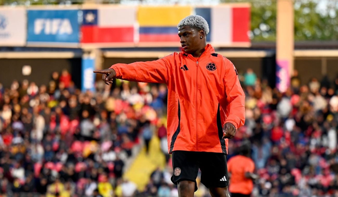 Oscar Perea, jugador de la Selección Colombia Sub-20