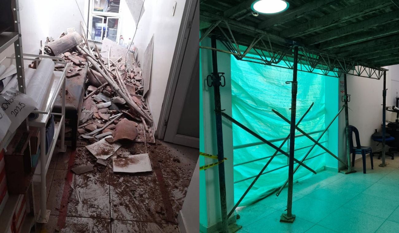 Problemas en la infraestructura del Hospital Regional de San Gil