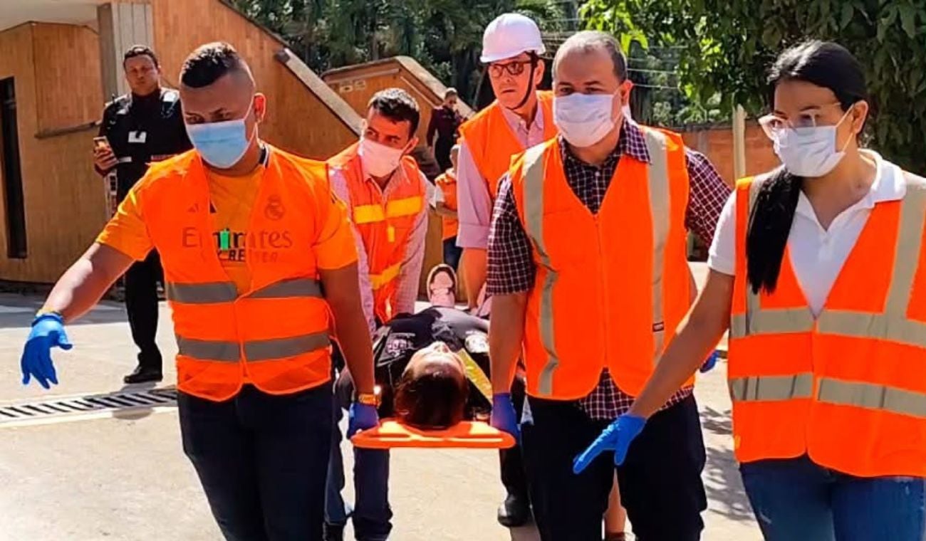 Simulacro de Atención a Emergencias en Bucaramanga