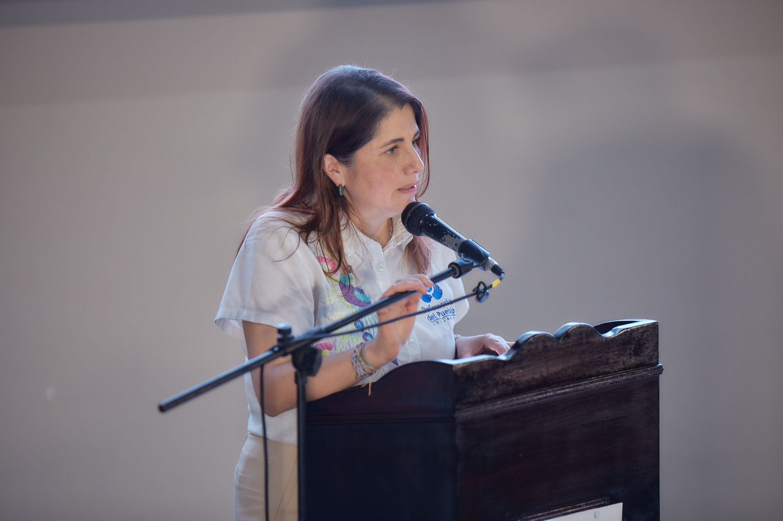 Defensora del Pueblo Iris Marín Ortiz