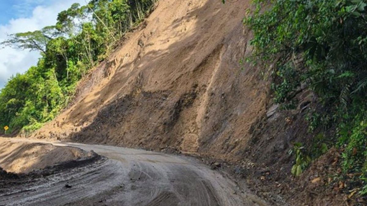 Transversal del Carare, sector El Gualilo.