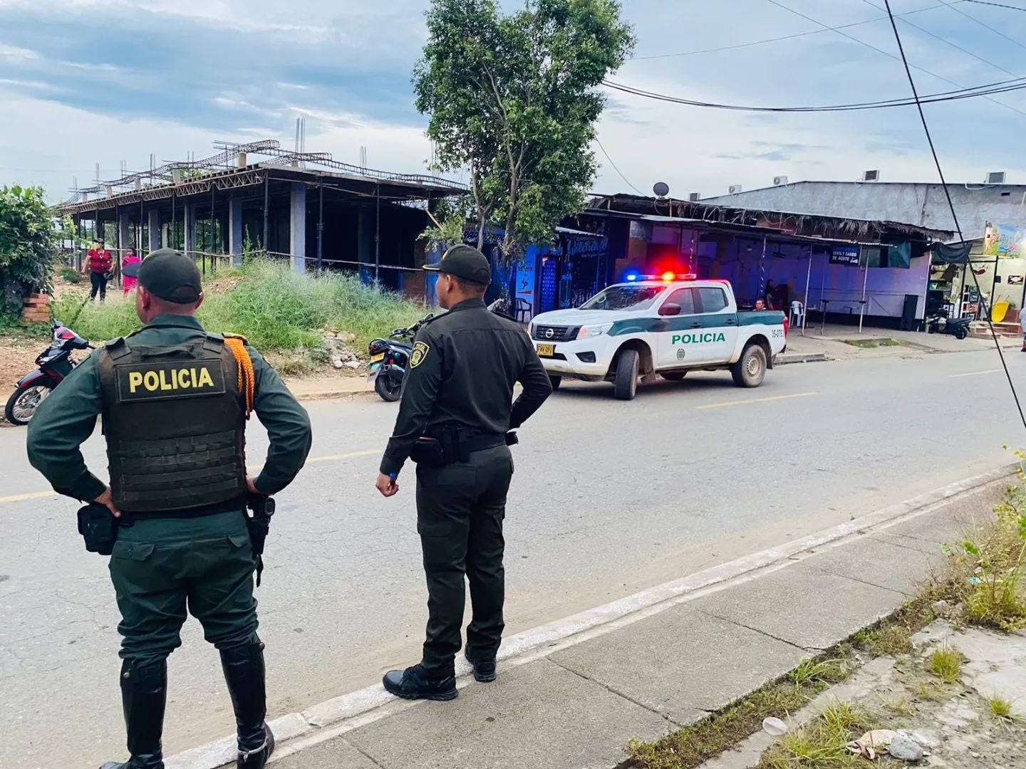 Acción violenta contra la Policía en Cúcuta