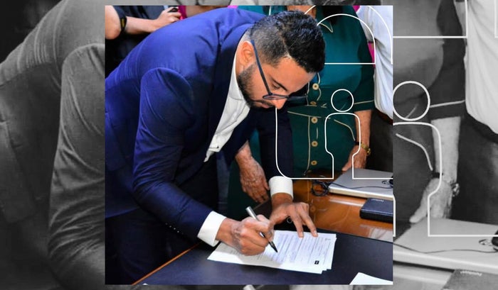 Cristian Portilla, excandidato a la Alcaldía de Bucaramanga