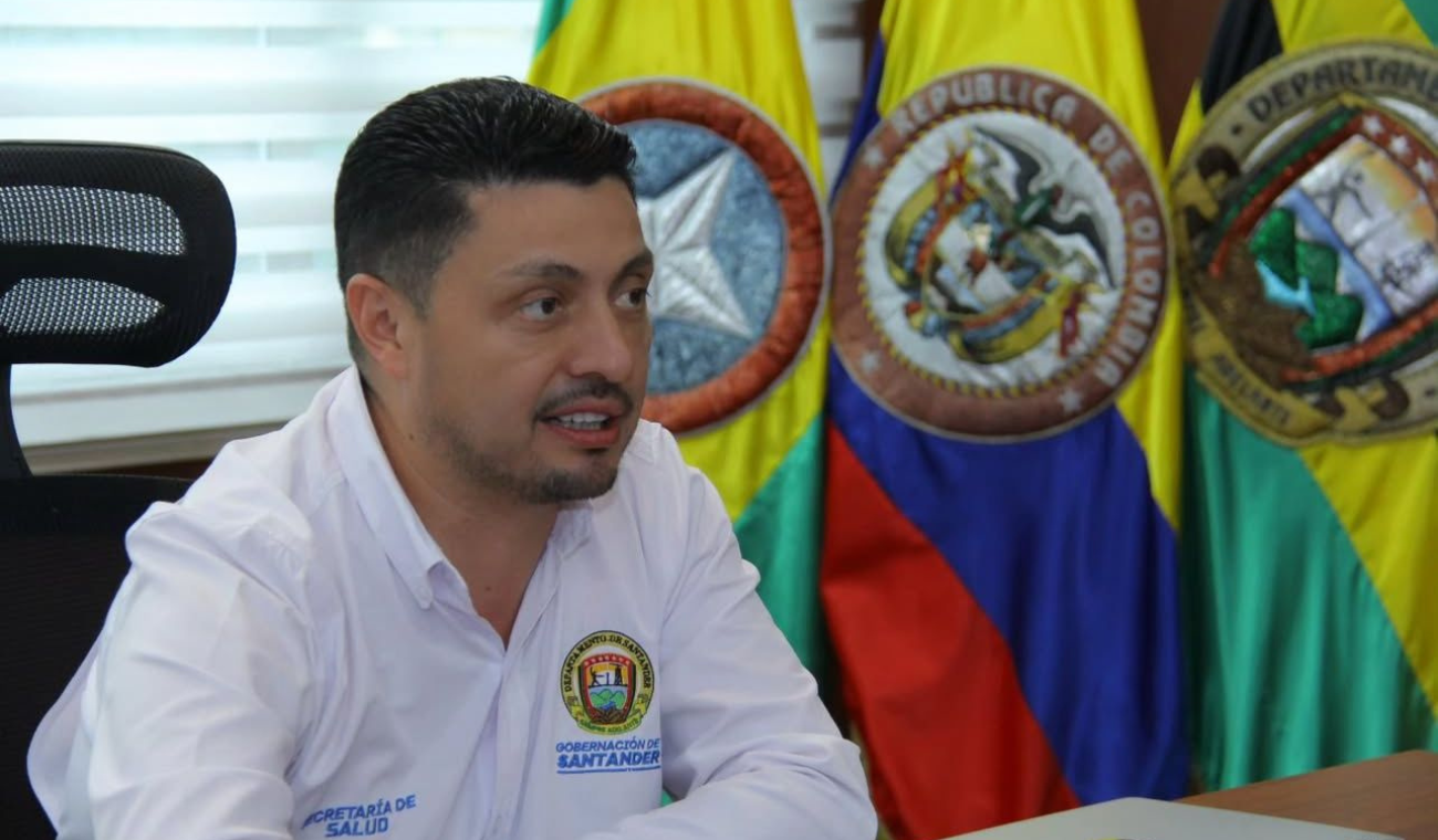 Secretario de Salud Santander