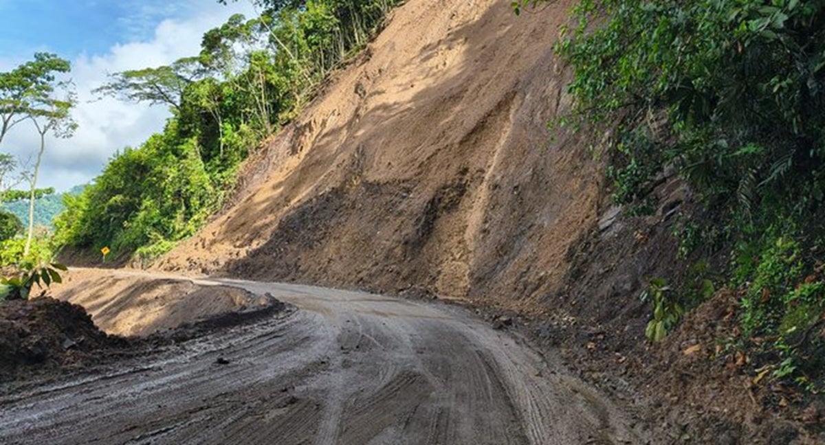 Transversal del Carare, sector El Gualilo.