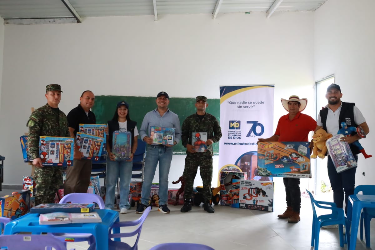 Ludoteca Pública del Ejército Nacional en Catatumbo