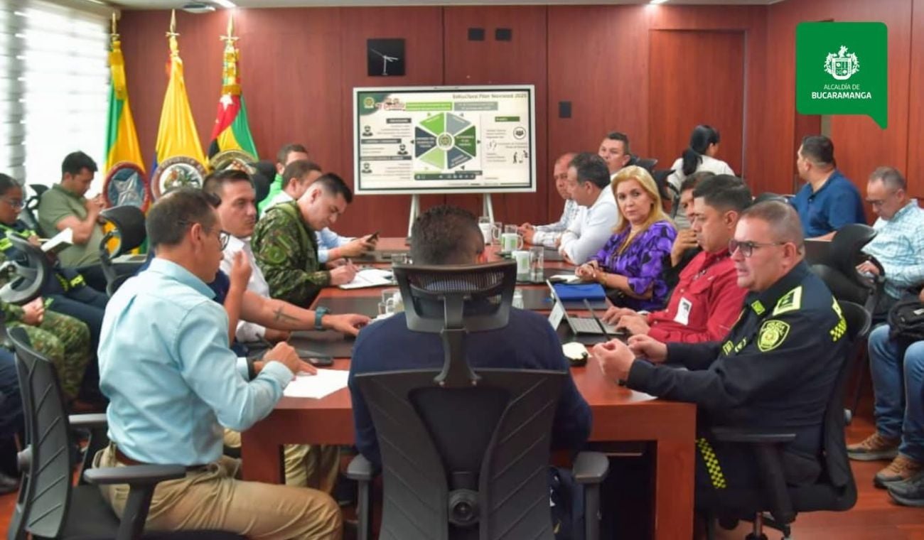 Consejo de seguridad en Bucaramanga