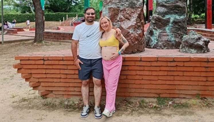 Anuar Salín Jure Balaguera y Vivían Polanía