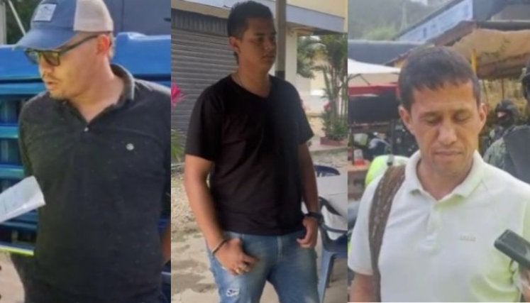 Capturan a tres personas por presuntos vínculos con el narcotráfico en N.S