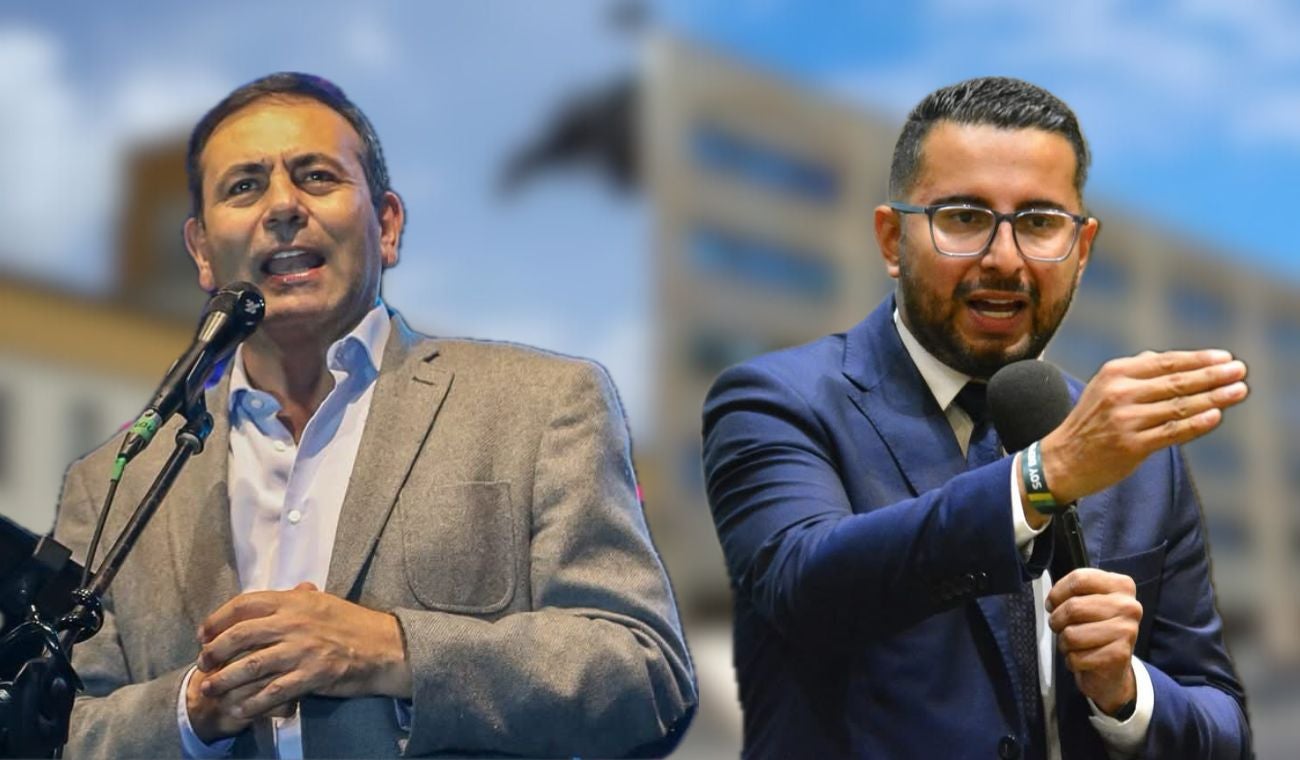 Juvenal Díaz y Cristian Portilla