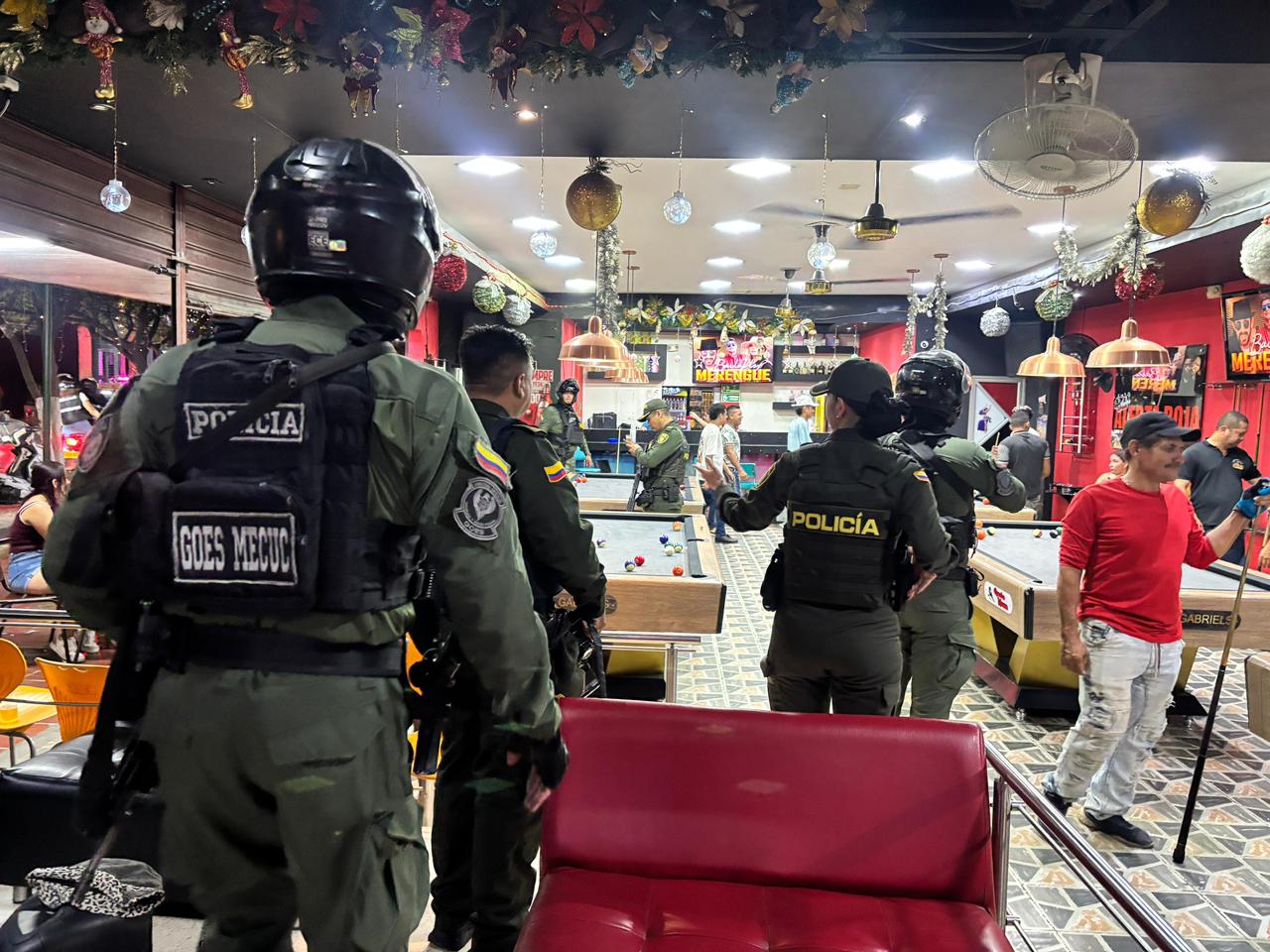 Operativos de Policia Metropolitaana de Cúucta