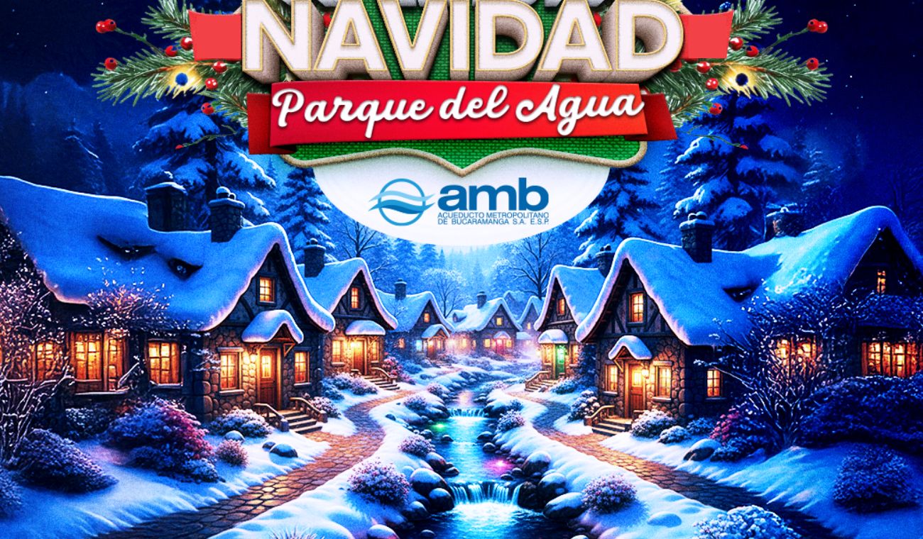 Parque del Agua de Bucaramanga, temporada decembrina 2025