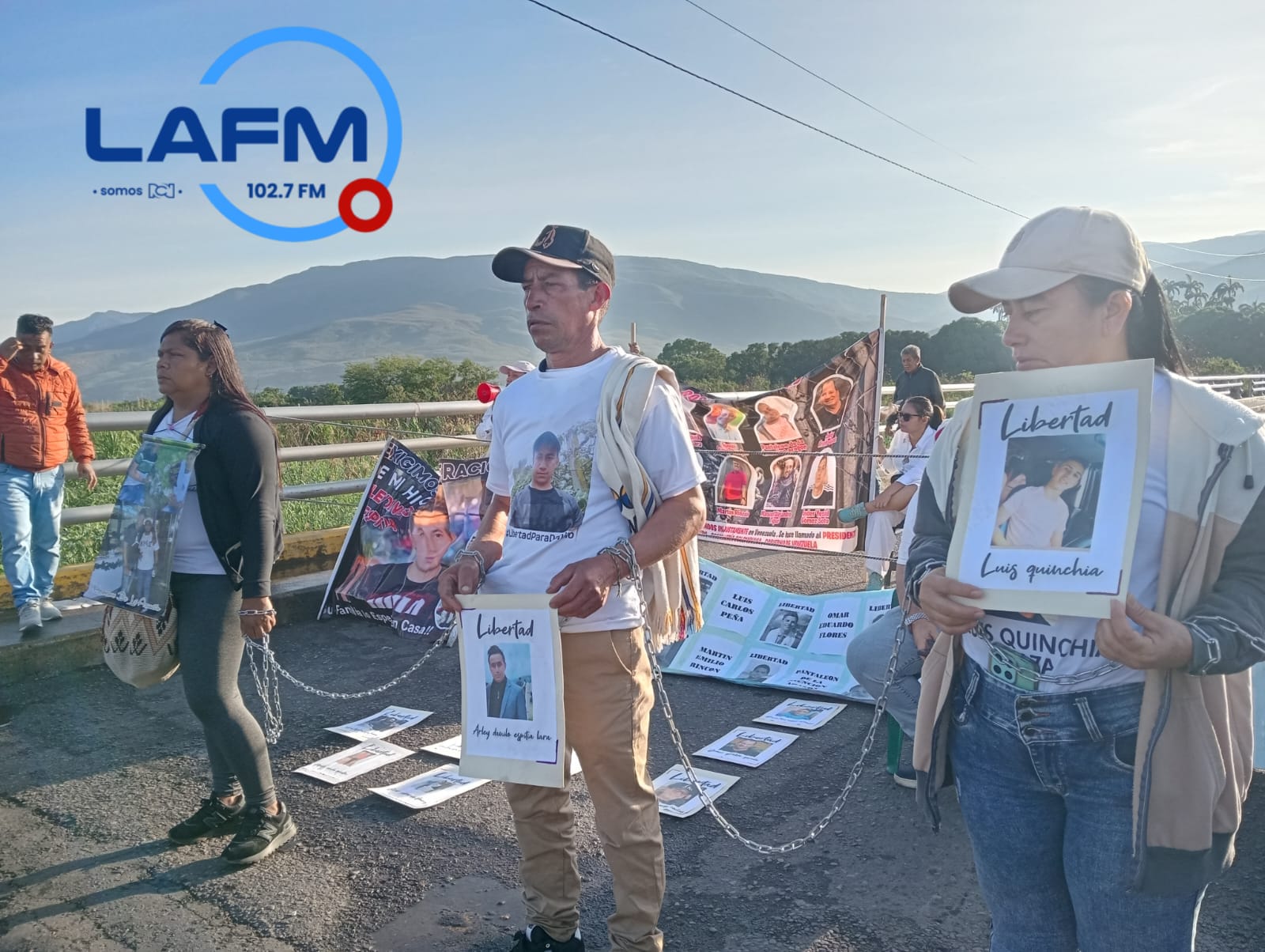 Familiares de colombianos detenidos en Venezuela