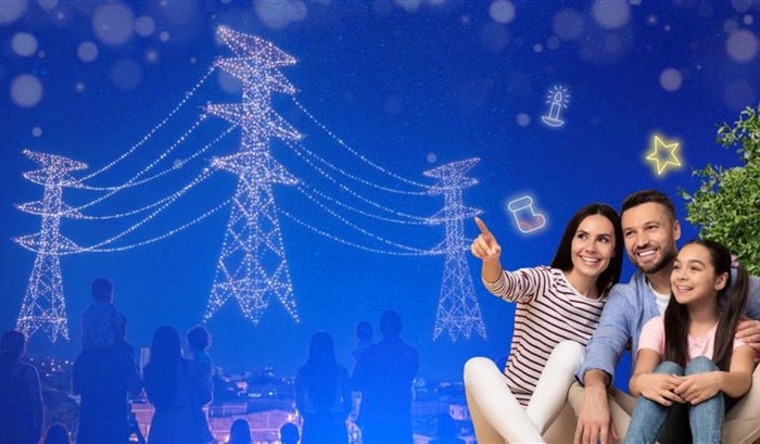 Show de drones de la Electrificadora de Santander