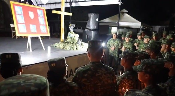 Soldados muertos en Aguachica, Cesar