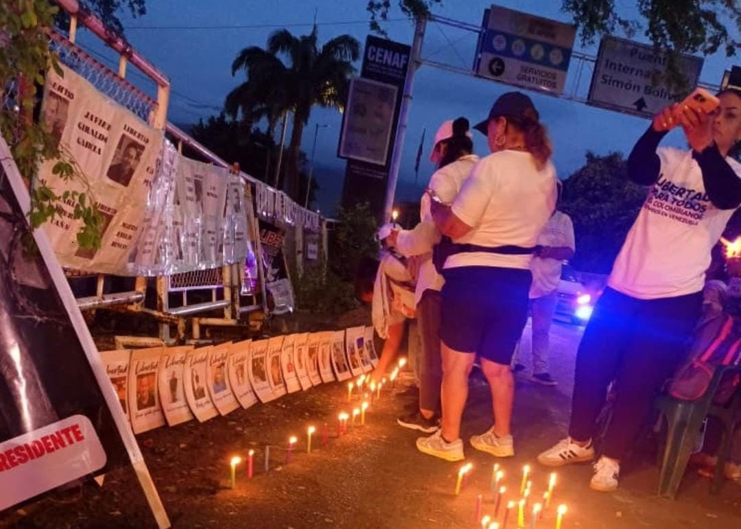 Familiares de colombianos presos en Venezuela