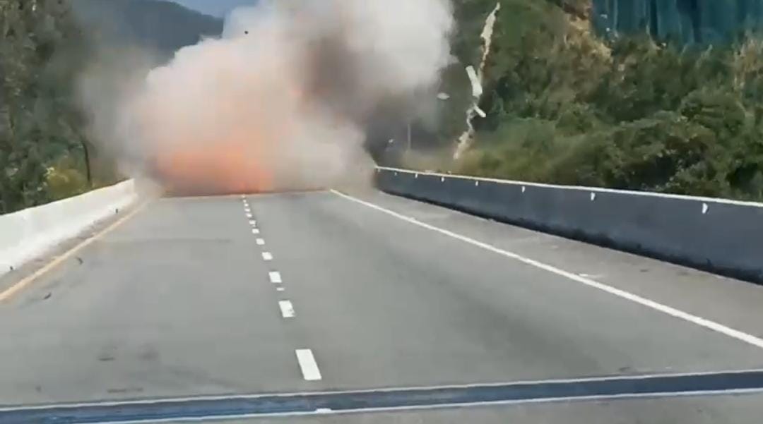 Explosivos neutralizados en la vía Cúcuta-Pamplona