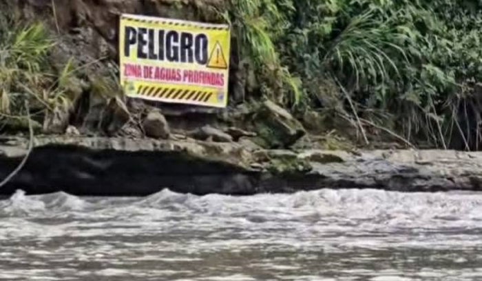 Alerta de crecientes súbitas en el río Suárez (Santander)