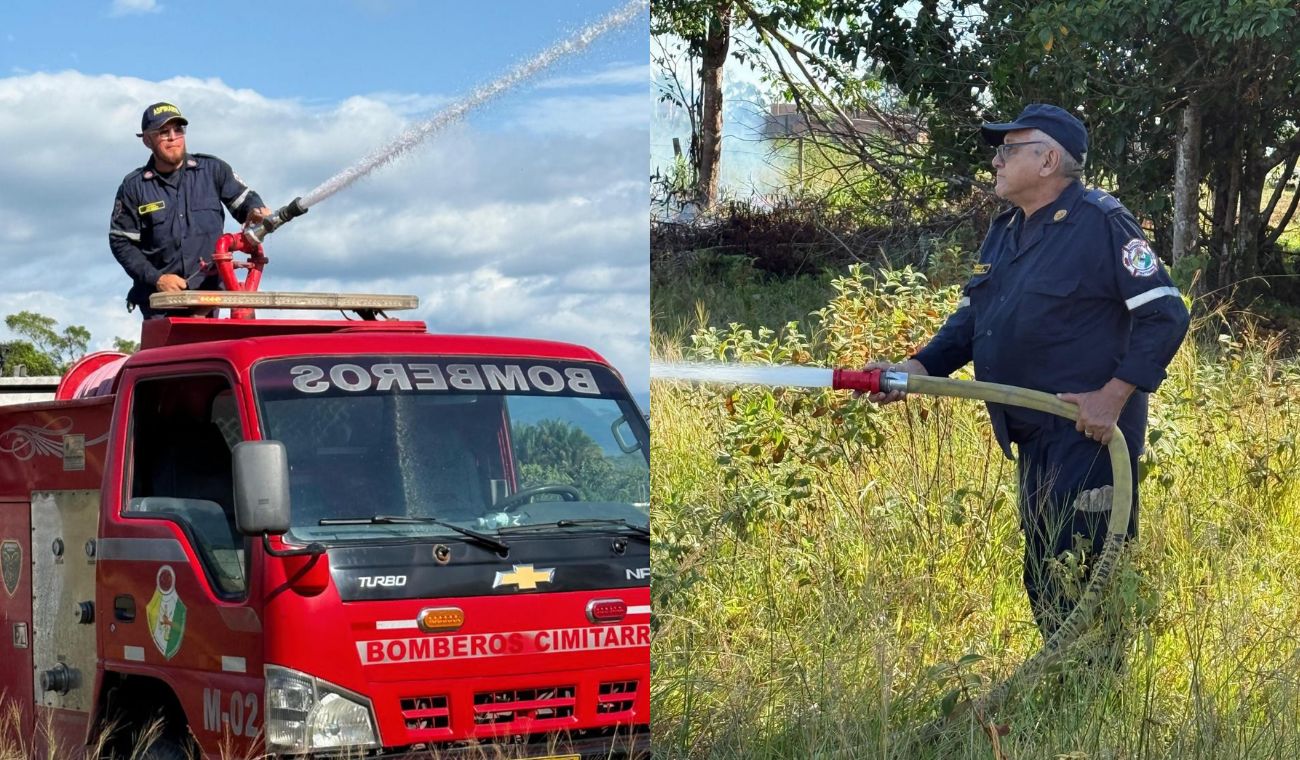Bomberos voluntarios de Cimitarra