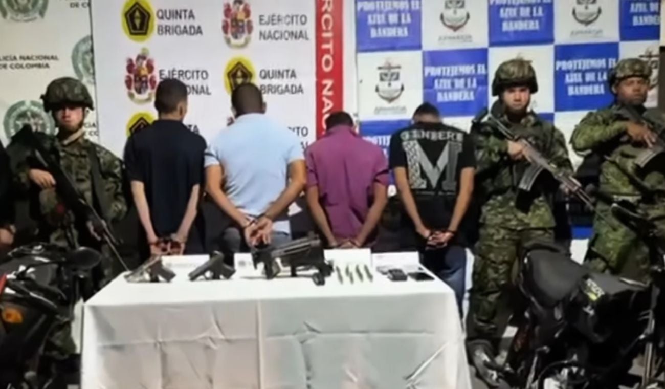 Capturados del Clan del Golfo en el Magdalena Medio santandereano