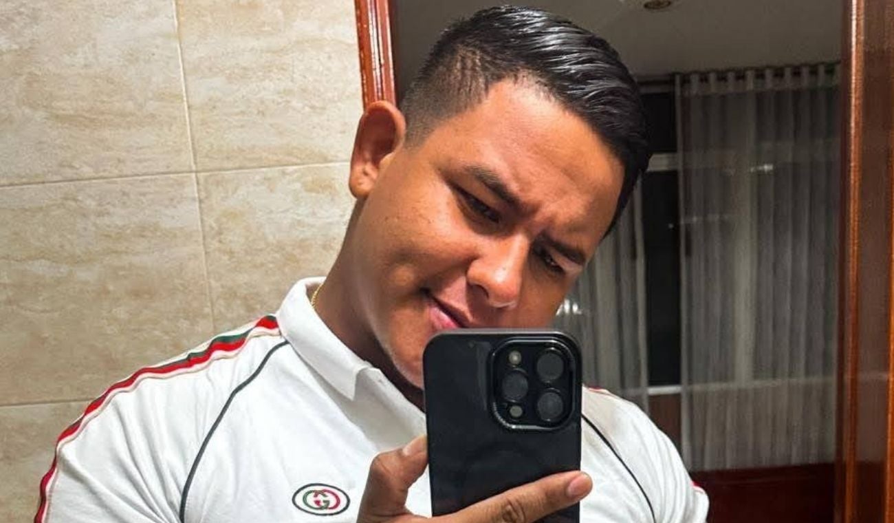 Uniformado de la Policía Hamer Martínez.