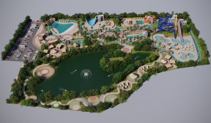 Render del Parque El Lago de Floridablanca (2026)