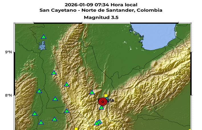 Sismo en la ciudad de Cúcuta