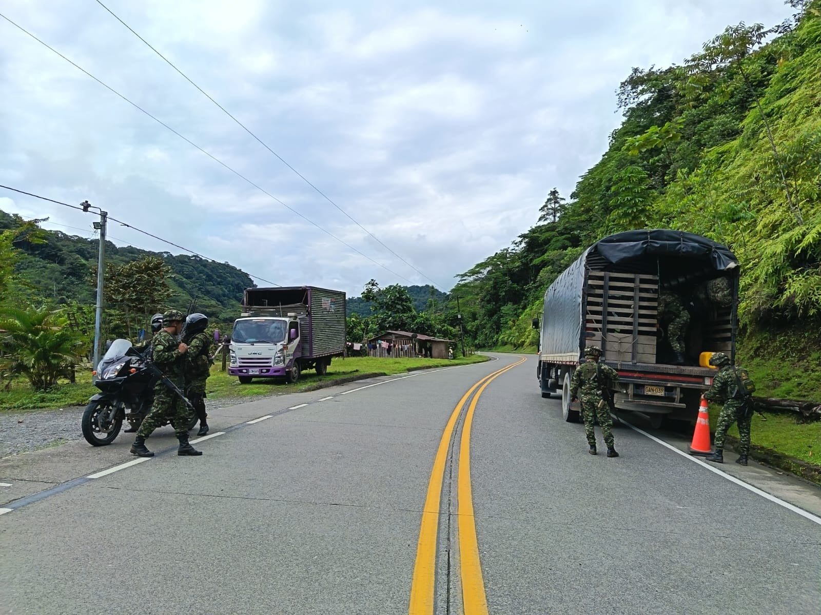 Controles viales en Norte de Santander