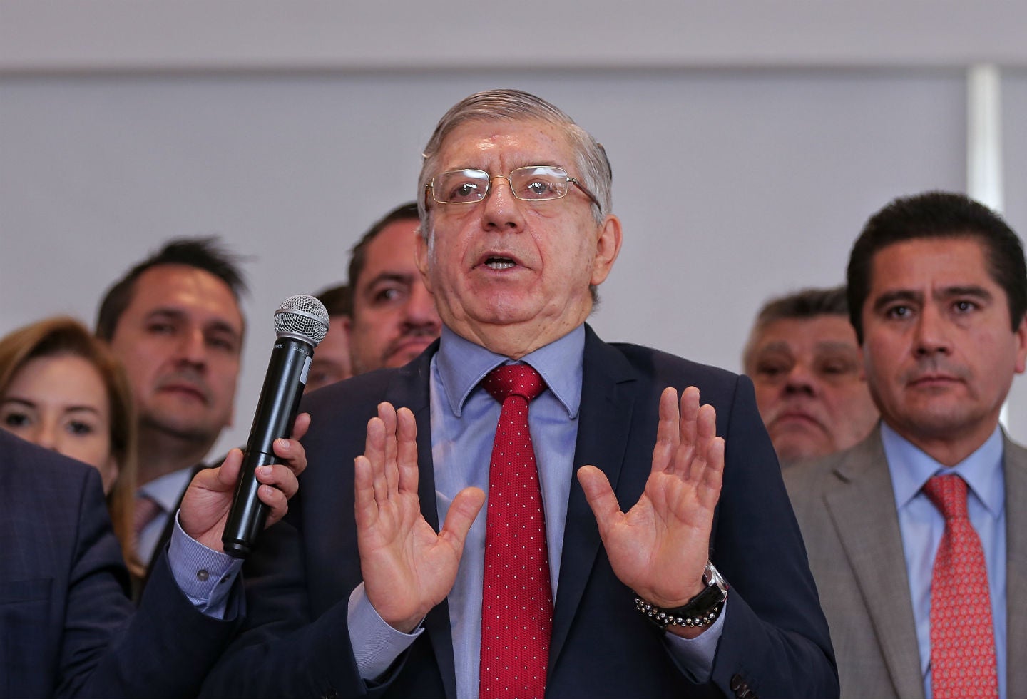 El expresidente César Gaviria