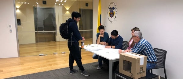 votaciones en el exterior Cancillería