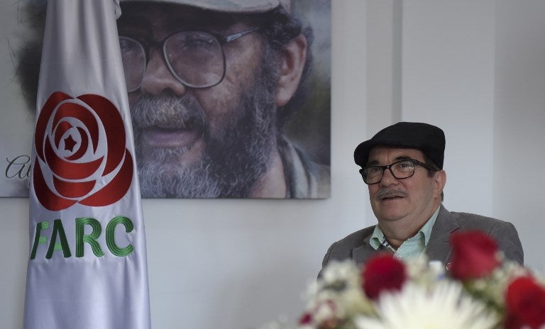 Timochenko es el máximo dirigente del partido Farc