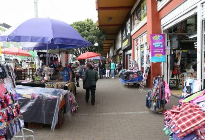 Vendedores informales en Bogotá