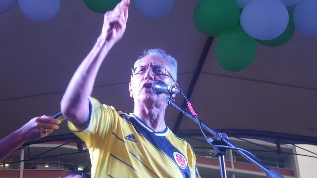 Alcalde de Ibagué, Guillermo Alfonso Jaramillo.