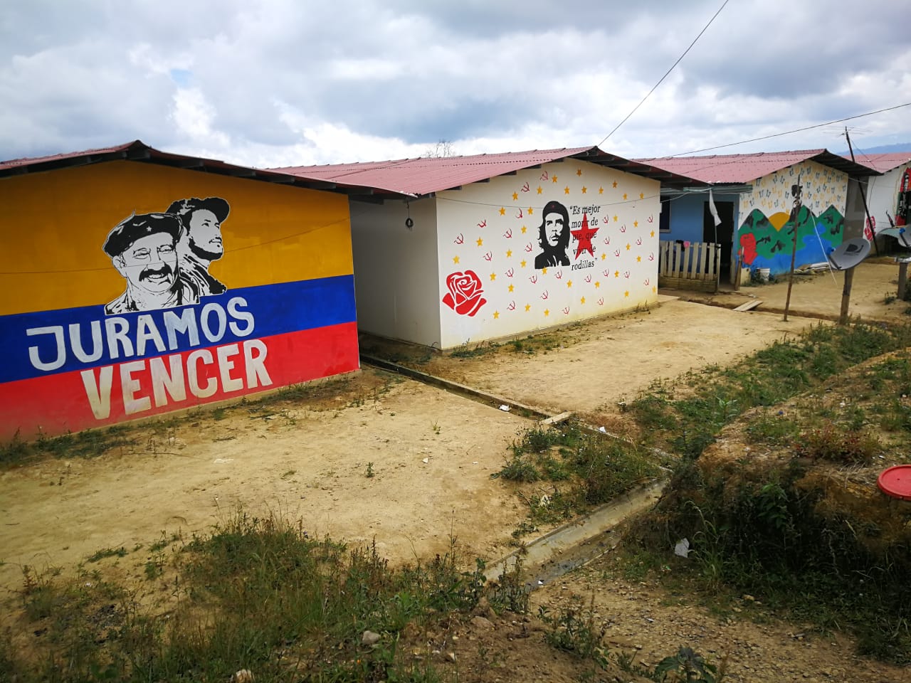 Barrio en Zona de Reincorporación de Icononzo
