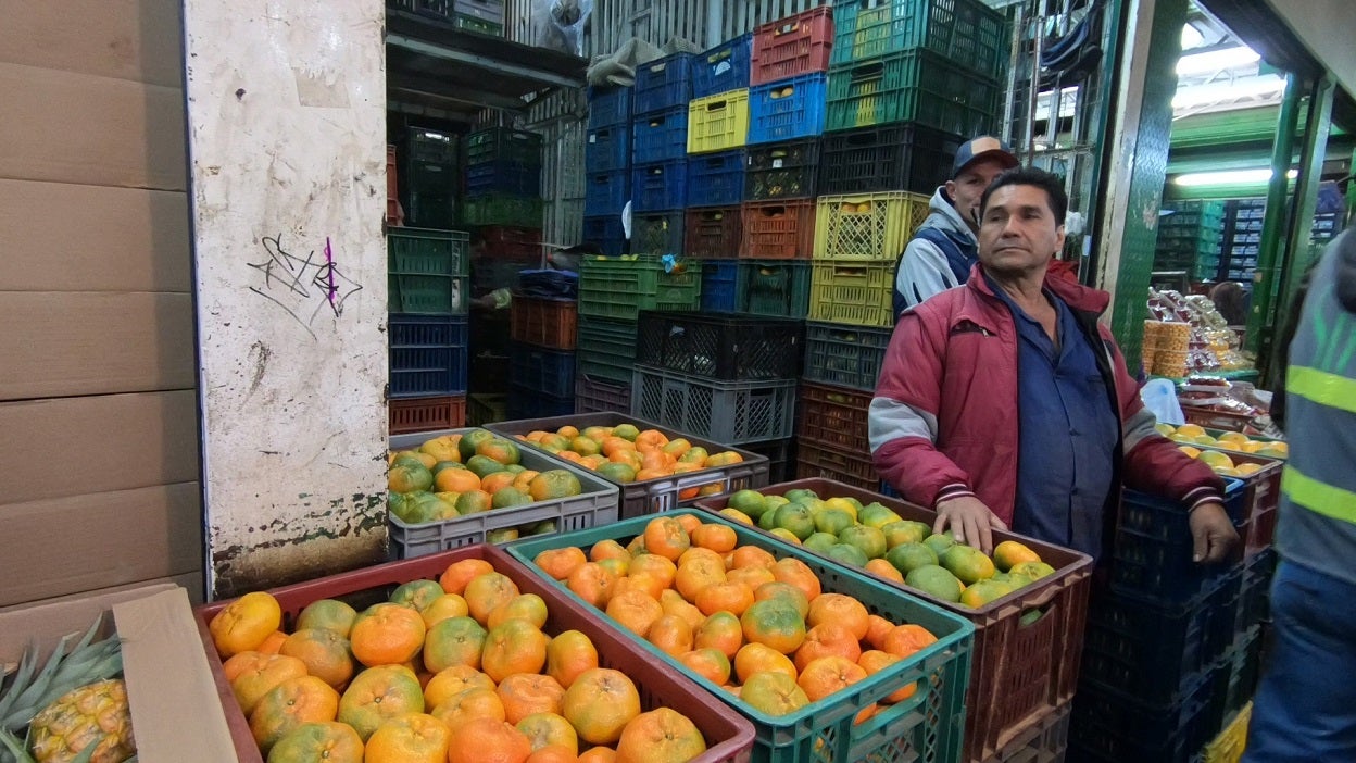 Central de Abastos en Bogotá