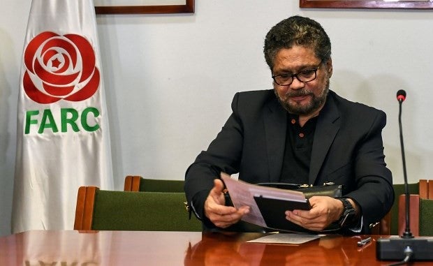 Iván Márquez, ex negociador de paz de las Farc