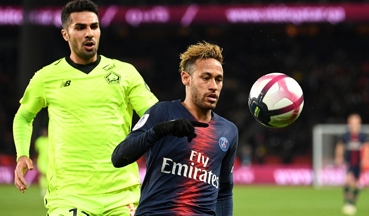 Neymar, jugador del PSG