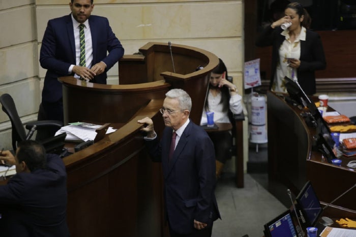 Exsenador Álvaro Uribe Vélez