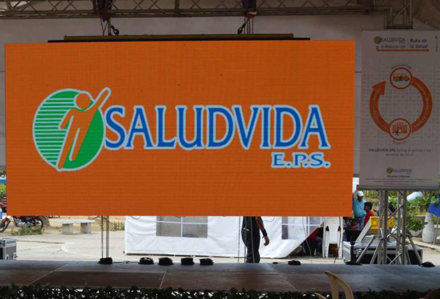 Foto publicada por Salud Vida EPS en su cuenta en Facebook