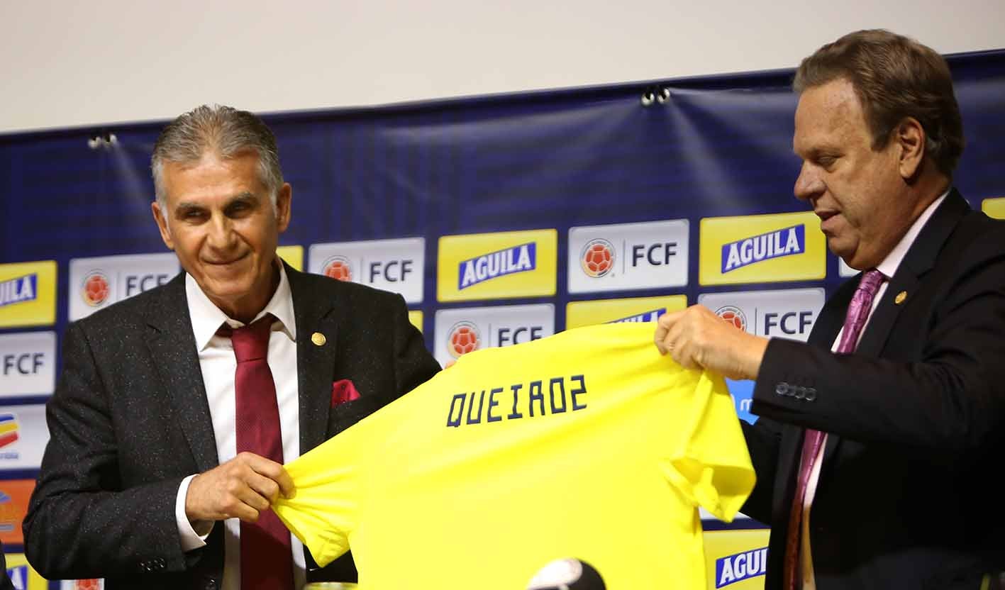 Carlos Queiroz lo cumple a cabalidad", dijo Ramón Jesurún