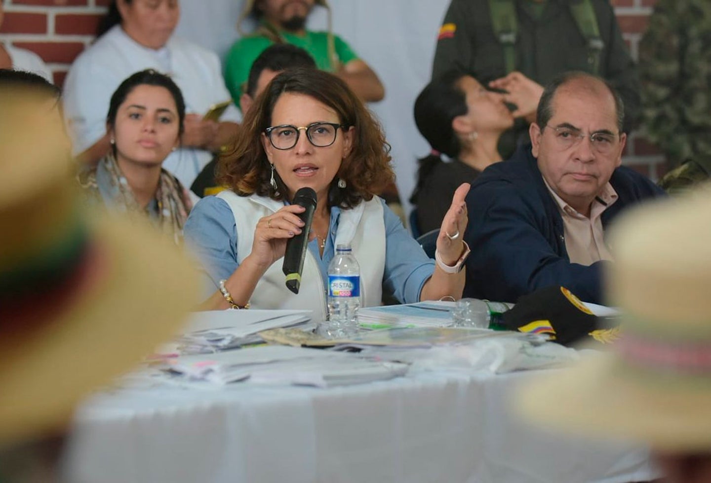 Nancy Patricia Gutiérrez, ministra del Interior