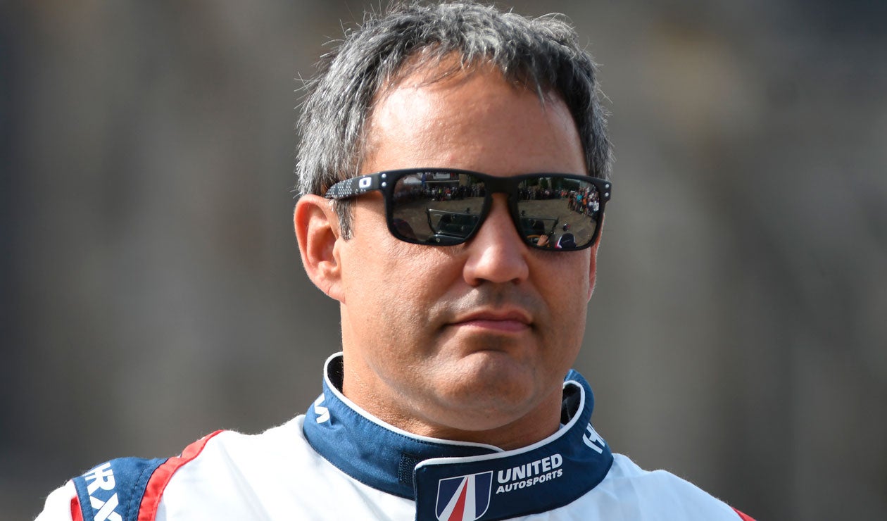 Juan Pablo Montoya, piloto de IMSA en Estados Unidos