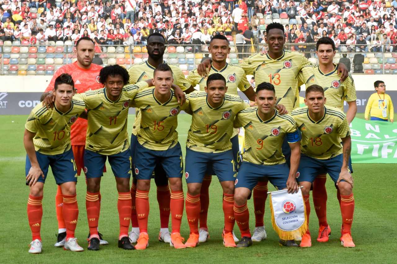 Selección Colombia vs Perú - amistoso 2019